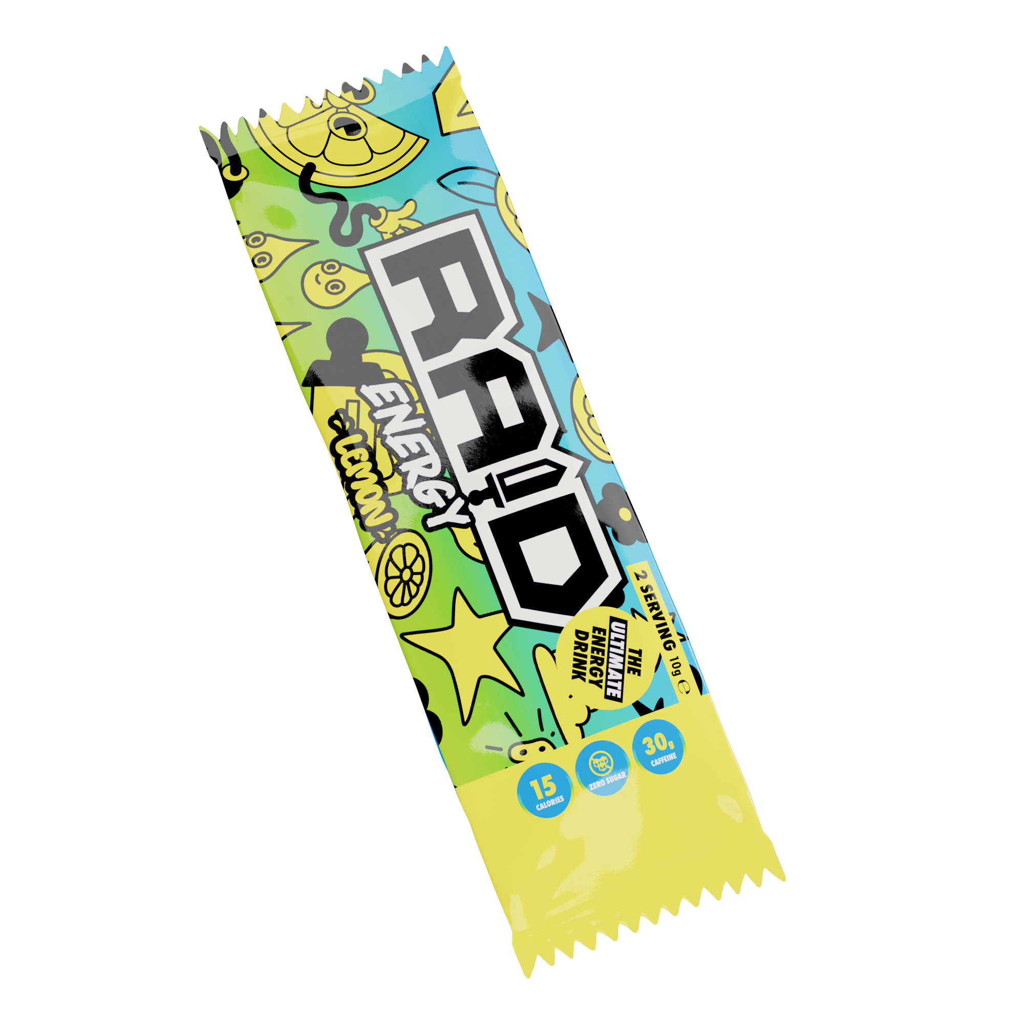 Raid Energy Powder Sachet - Lemon